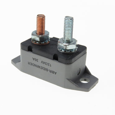 AUTO RESET CIRCUIT BREAKER 30A FUSE DUAL BATTERY SYSTEMS 12V 24V