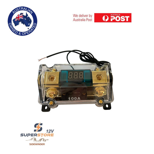 ANL Fuse holder including 100A Fuse Marine Caravan 4x4 Boat Audio Led Display