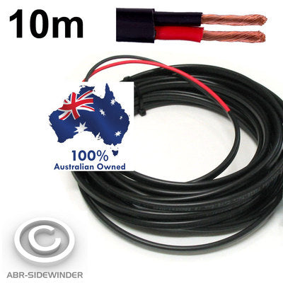 6MM TWIN CORE CABLE DUAL BATTERY SYSTEM TW50 10 METRES 12V ELEC BRAKE 12 VOLT 