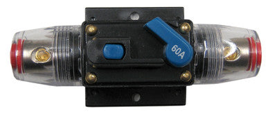 60A BREAKER 12V 24V DC TRIP SWITCH - ABR SIDEWINDER FUSE