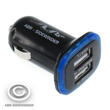 HELLA DIN MERIT USB CHARGER TWIN OUTPUT FOR iPad iPhone Galaxy Tablet - ABR